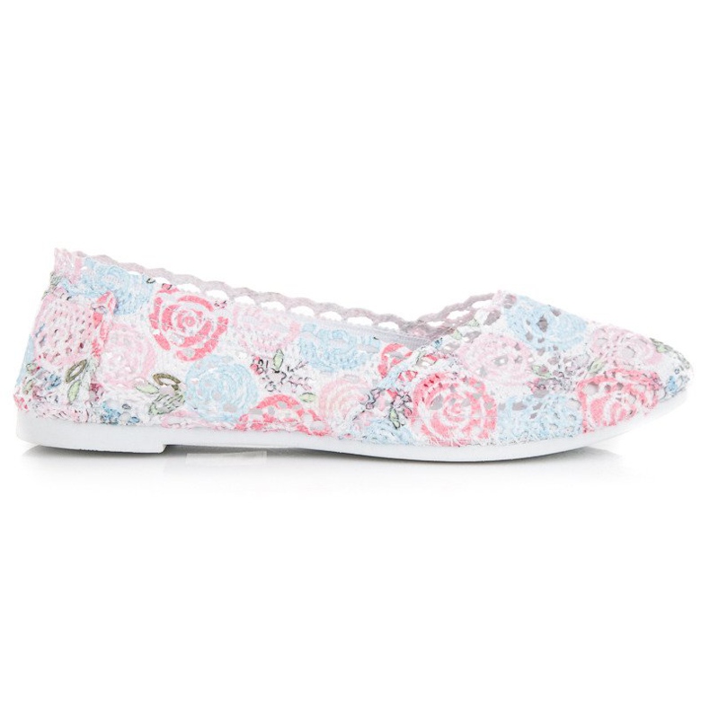 Seastar Ballerine in pizzo boho multicolore