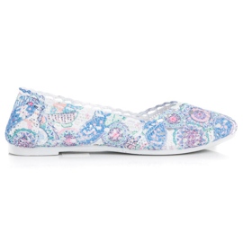 Seastar Ballerine in pizzo boho multicolore