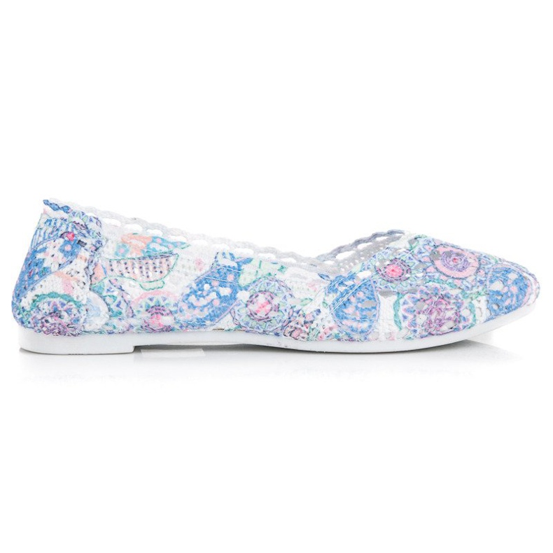 Seastar Ballerine in pizzo boho multicolore