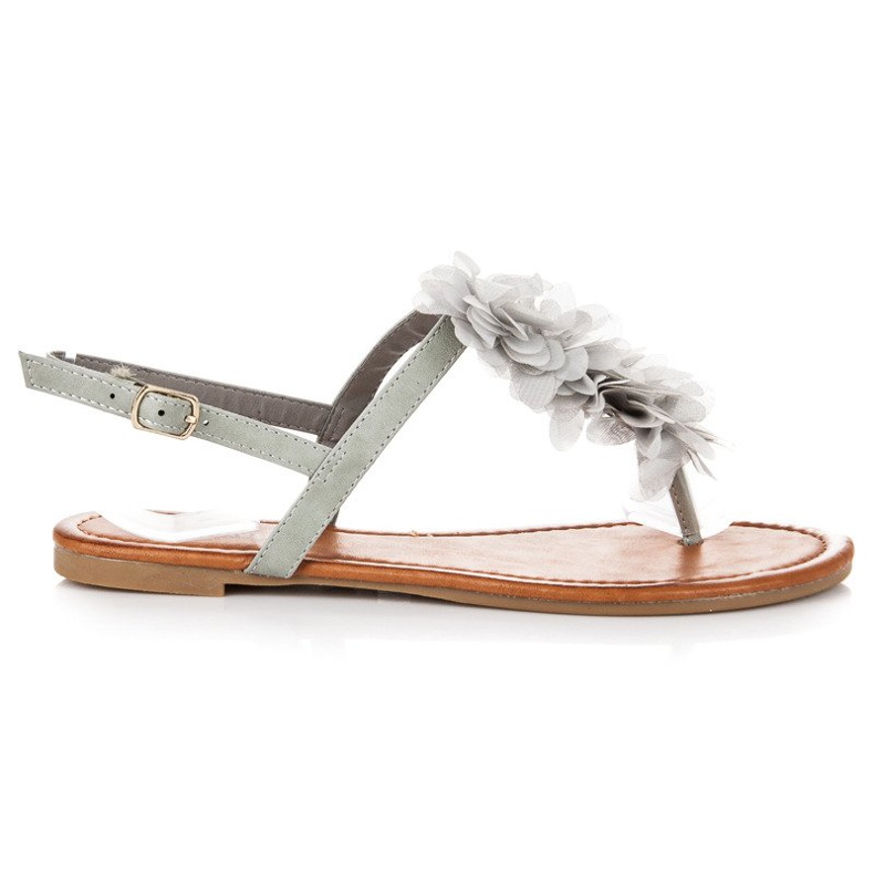 Seastar Sandali alla moda con fibbia grigio