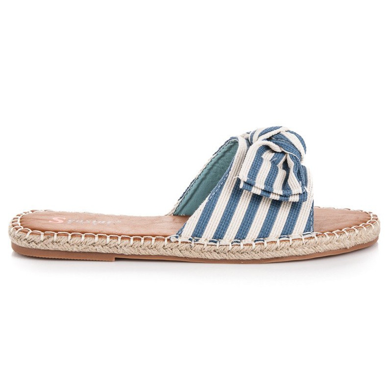 Seastar Eleganti infradito a righe blu