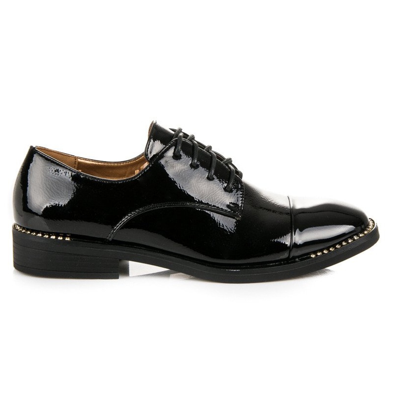 Primavera Scarpe laccate da donna nero