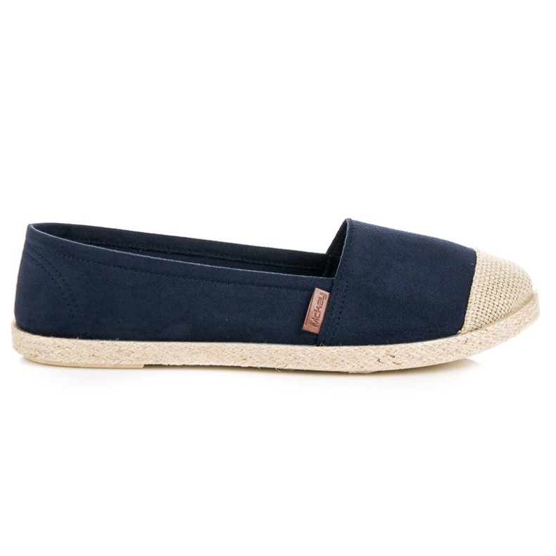 McKey Espadrillas in camoscio blu navy
