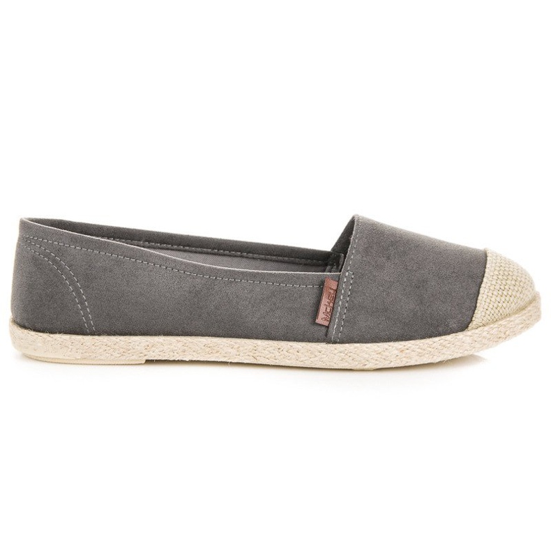 McKey Espadrillas in camoscio grigio