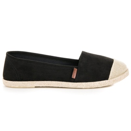 McKey Espadrillas in camoscio nero