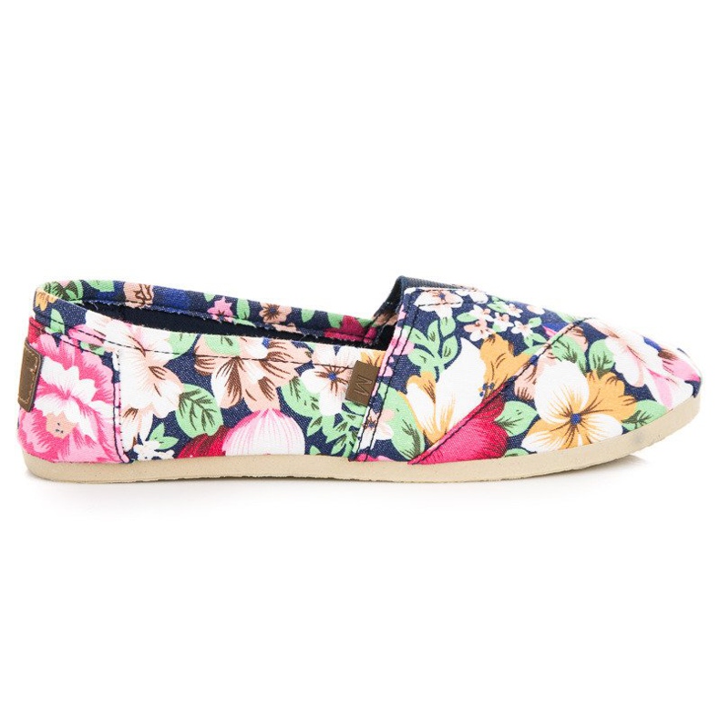 McKey Espadrillas leggere con fiori multicolore