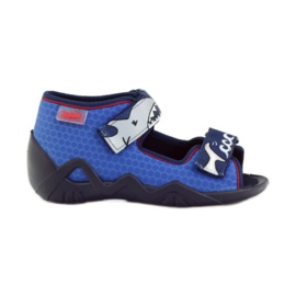 Befado scarpe per bambini pantofole sandali 250p069 blu navy blu