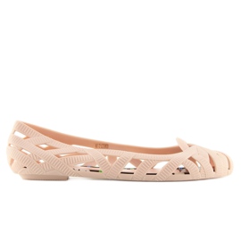 Ballerine traforate Meliski beige KM127