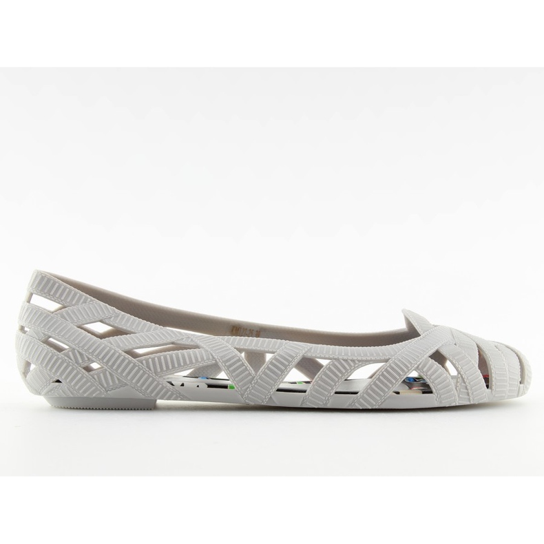 Ballerine Meliski grigio traforato KM127 L.GRIGIO