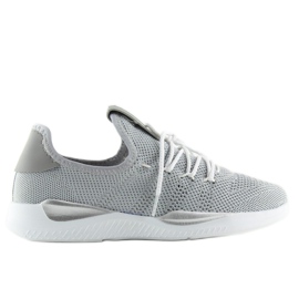 Scarpe sportive grigie BK367 Grigio