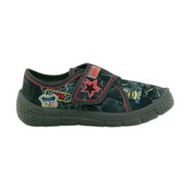 Befado scarpe per bambini pantofole sneakers 537x011 rosso nero