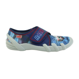 Ciabatte per scarpe per bambini Befado 273y222 blu navy rosso blu