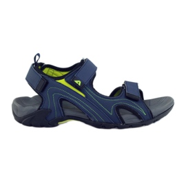 American Club Sandali da donna americani con sottopiede in schiuma blu navy