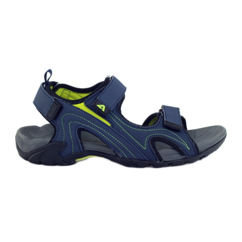 American Club Sandali da donna americani con sottopiede in schiuma blu navy
