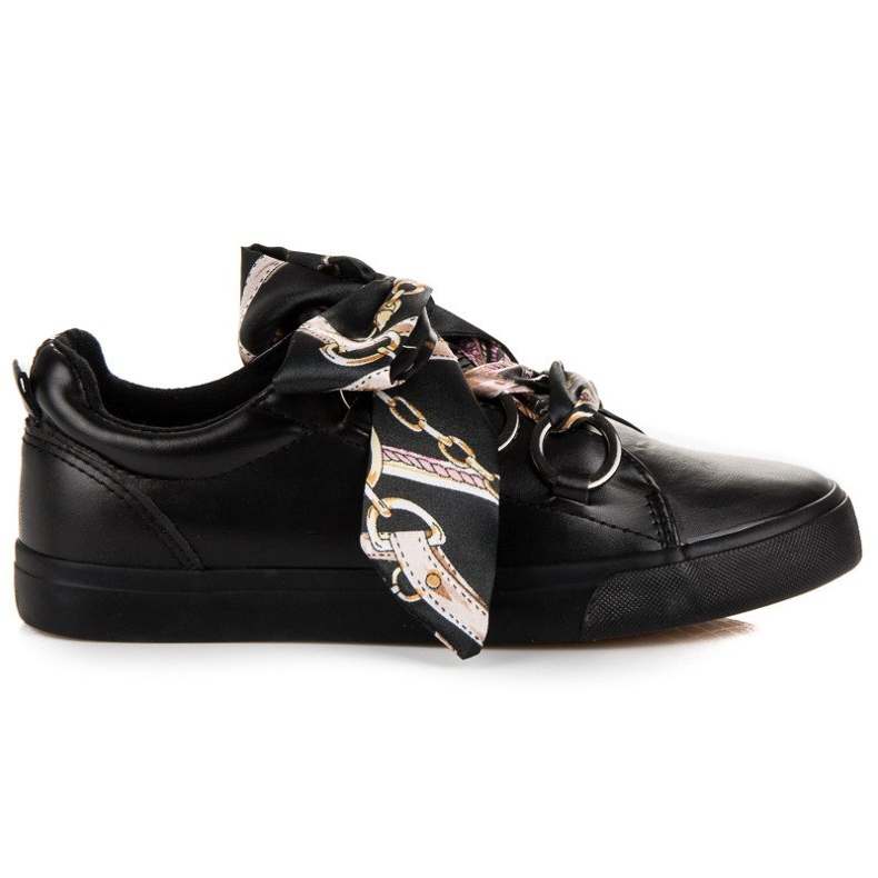 Sneakers nere con allacciatura VICES nero