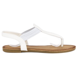 Comer Infradito con elastico bianco