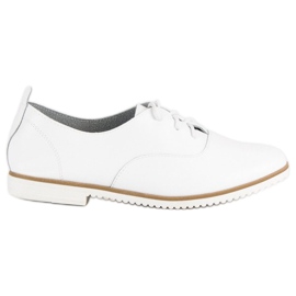 Mazaro Scarpe in pelle bianca di MAZORO bianco