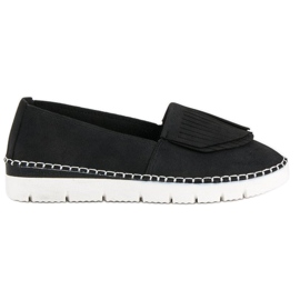 Vices Scarpe senza lacci Boho nero
