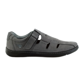 Riko scarpe uomo sandali 851 grigio