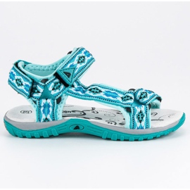 American Club Sandali rape americane verde