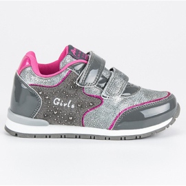 American Club Scarpe sportive rapa americana grigio