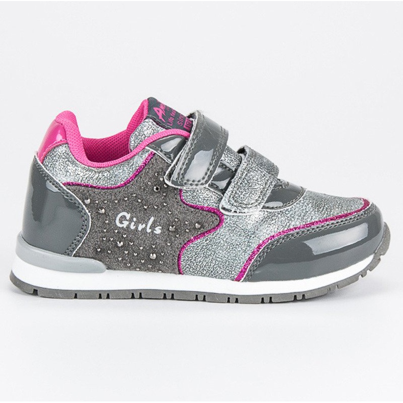 American Club Scarpe sportive rapa americana grigio