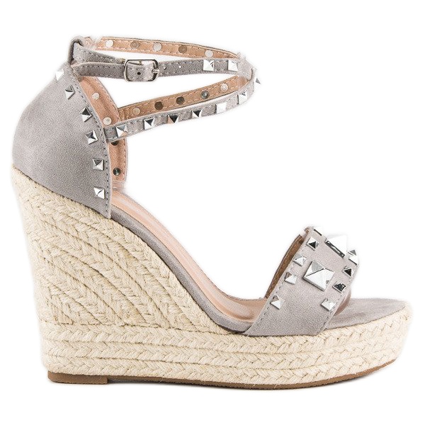 Bestelle Sandali espadrillas rock grigio