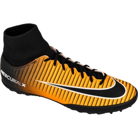 Nike MercurialX Victory Vi Df Tf M 903614-801 scarpe da calcio multicolore giallo