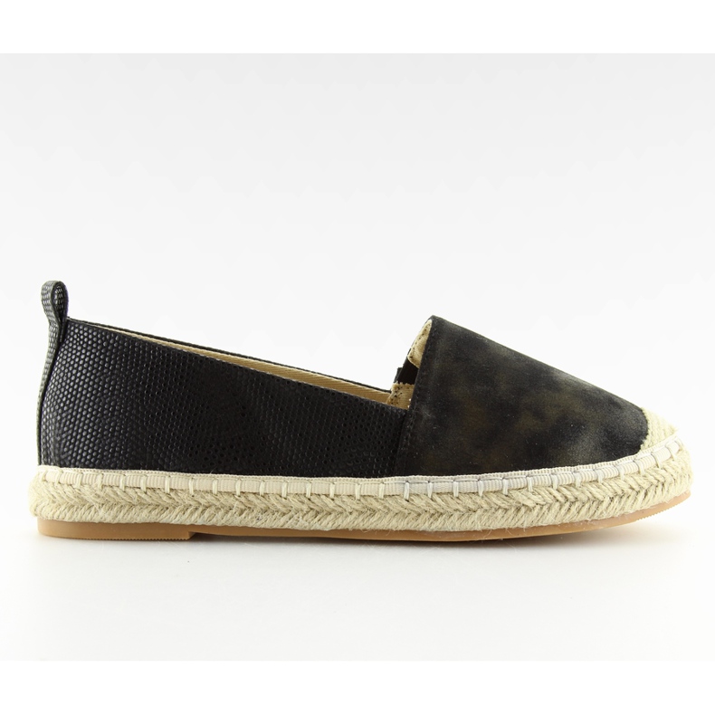 Espadrillas da donna nere FF088 Nero