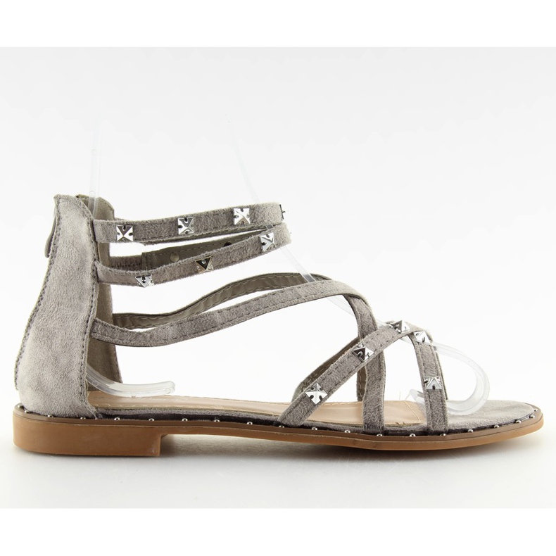 Sandali grigi da donna 358 Grey grigio