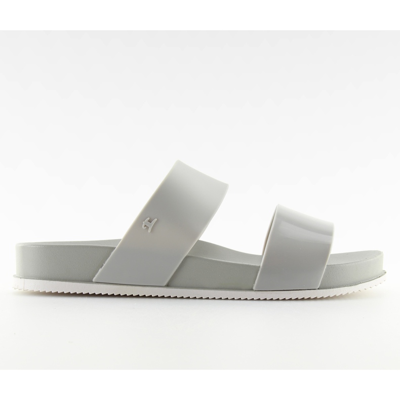 Grigio KM122 L. Infradito in silicone grigio