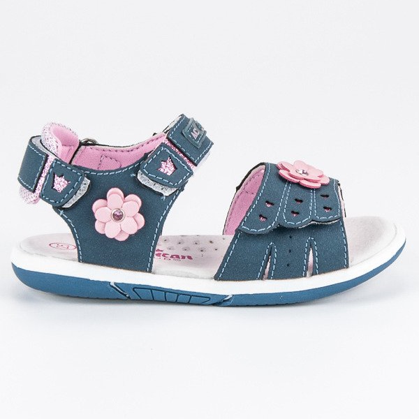American Club Sandali ragazza americana blu