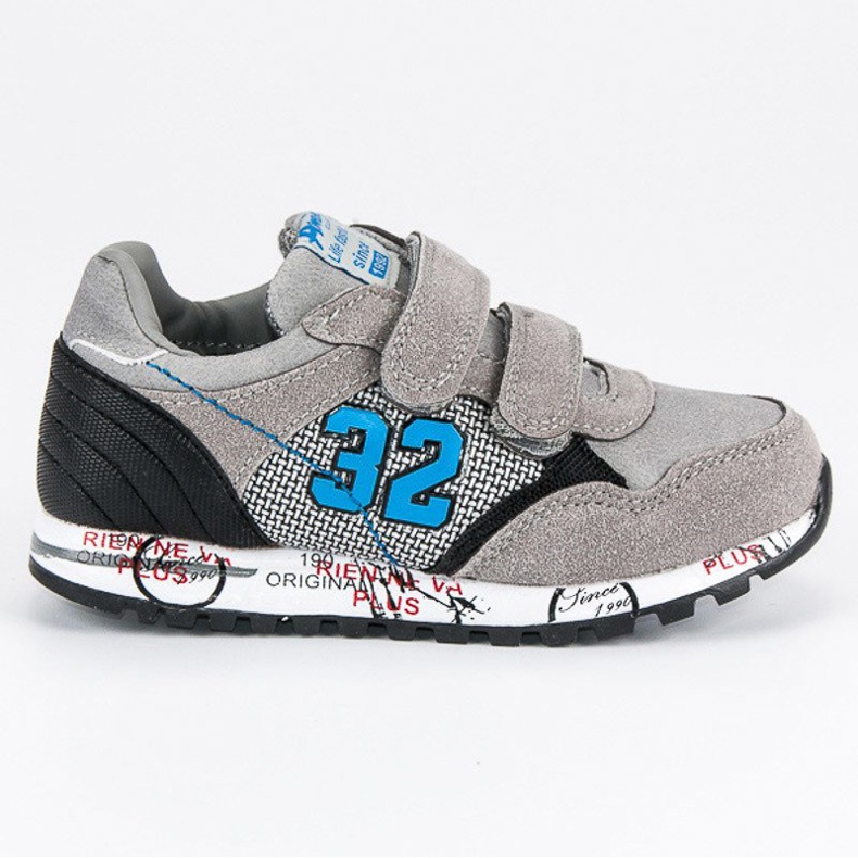 American Club Scarpe sportive americane grigie grigio