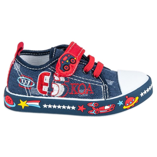 American Club Sneakers spaziali per bambini blu