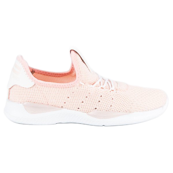 Sneakers slip-on cipria rosa