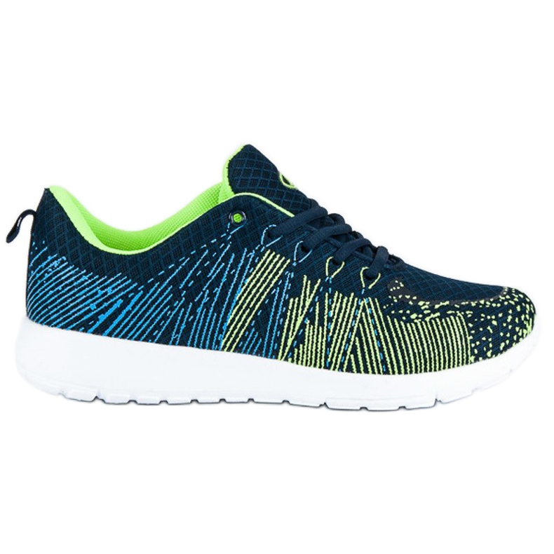 Hasby Scarpe sportive leggere verde blu navy