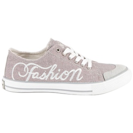 Hasby Sneakers moda donna grigio