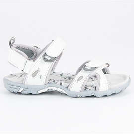 Hasby Comodi sandali in velcro bianca