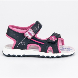 Hasby Sandali piatti per bambini blu
