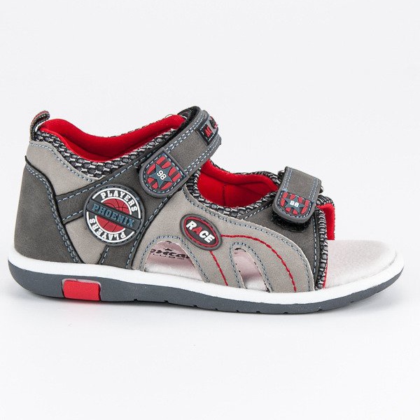 American Club Sandali per bambini americani grigio