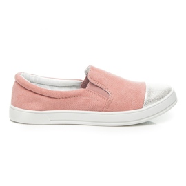 Balada Slip on stile alla moda rosa