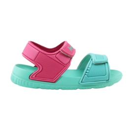 Sandali da bambino per acqua American Club menta rosa verde