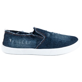 McKey Slip on in denim blu