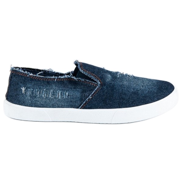 McKey Slip on in denim blu