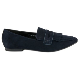 Mocassini blu navy