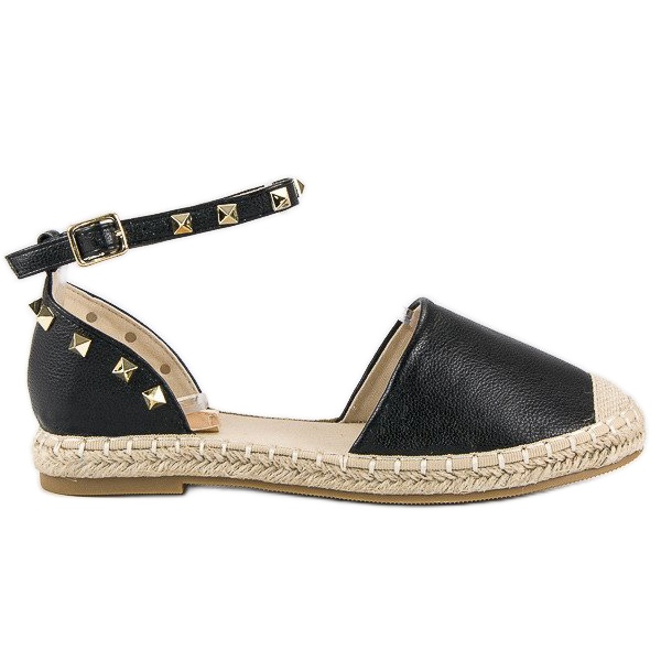 Sandali espadrillas rock nero