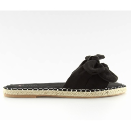 Pantofole nere da donna nere LL-119 Nere nero
