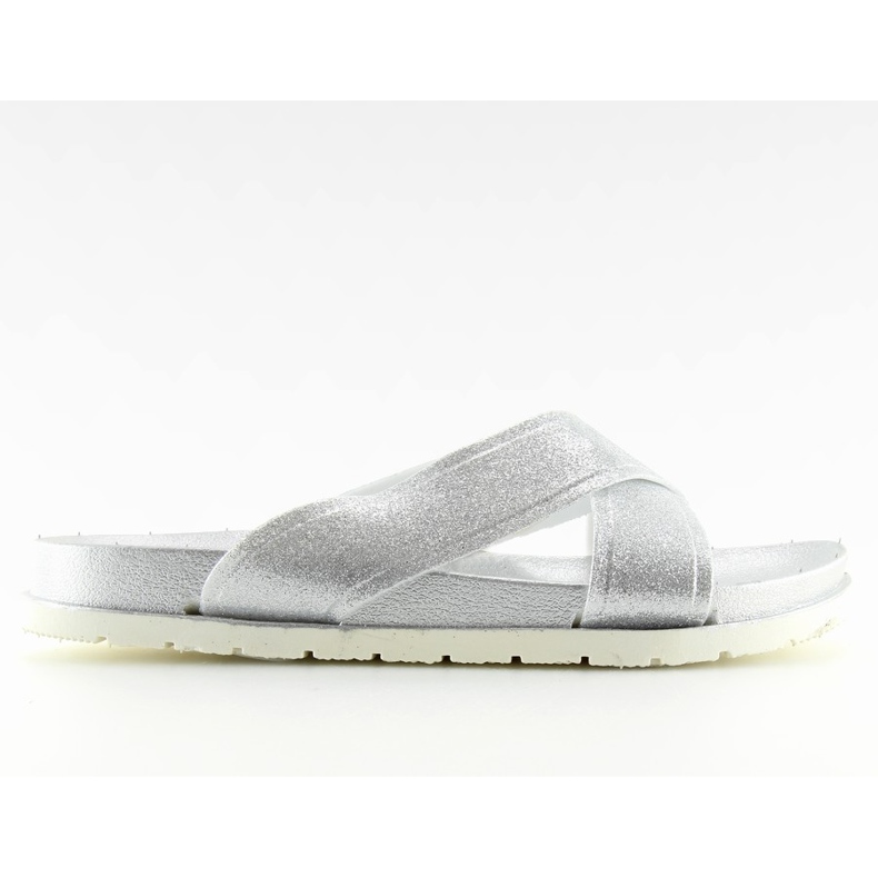 Ciabatte da donna argento CK47P argento grigio