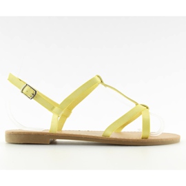 I sandali fluorescenti hanno colpito il giallo estivo 5132 Yellow