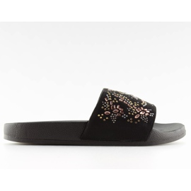 Pantofole nere da donna nere 883 nere nero